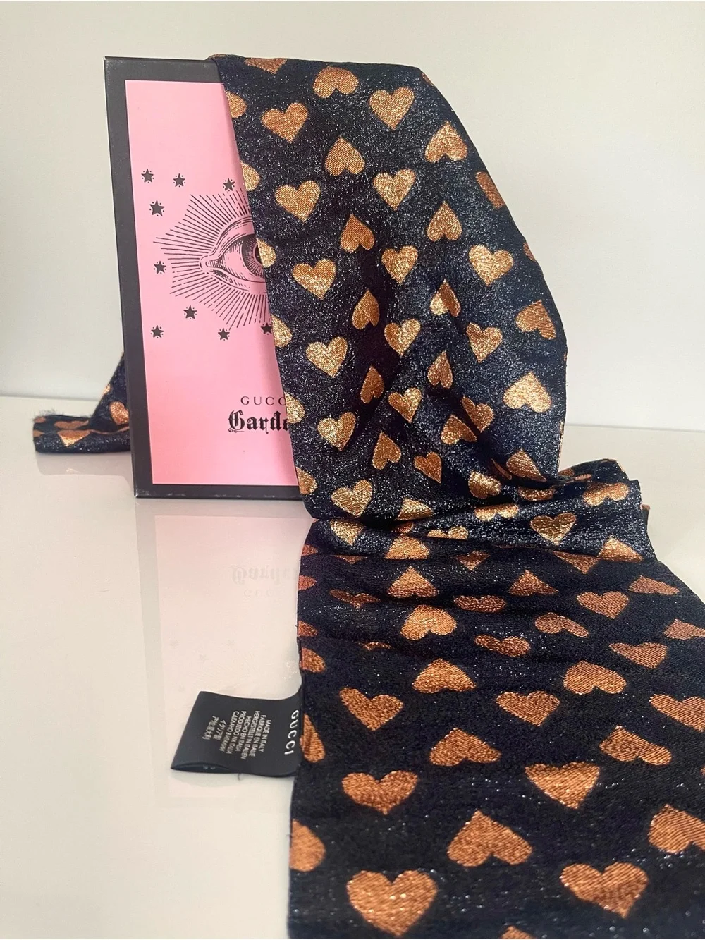 NEW GUCCI SILK SCARF